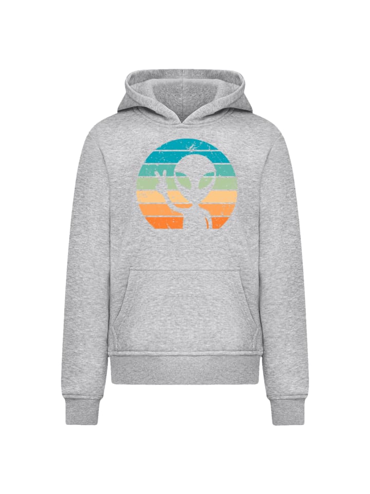 

Толстовка Alien Piece Sunset в цвете серый меланж F4NT4STIC