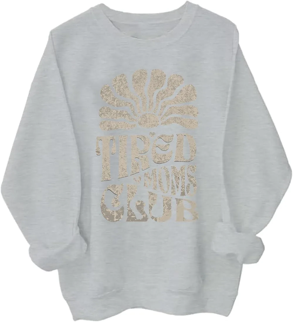 

Толстовка Tired Moms Club PZJUS