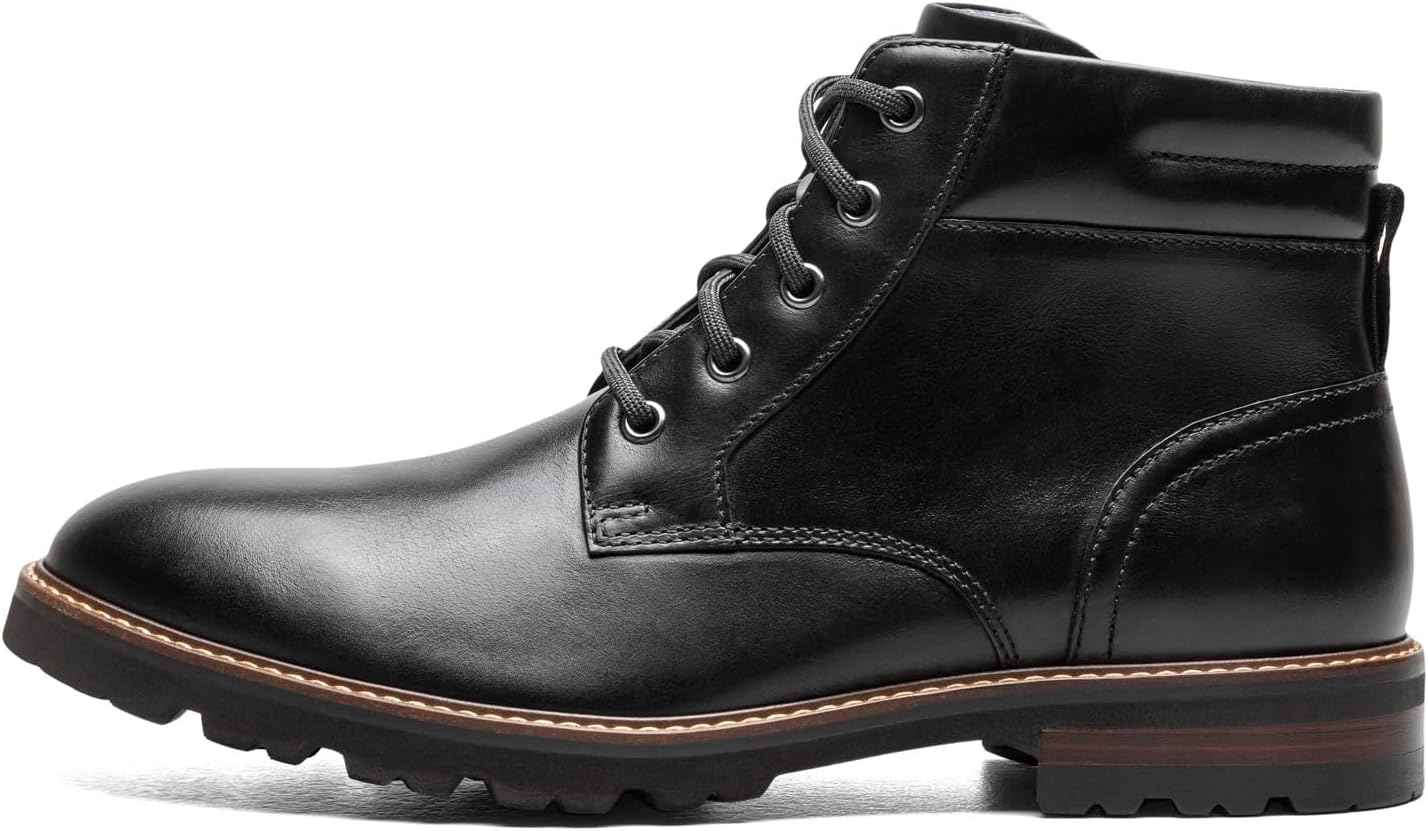 Мужские ботинки Florsheim, Renegade Plain Toe Chukka, черный — фото 4