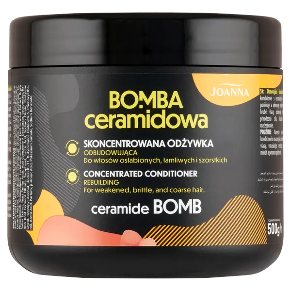 Концентрированный восстанавливающий кондиционер для волос, 500 г Joanna Bomba ceramidowa — фото 2