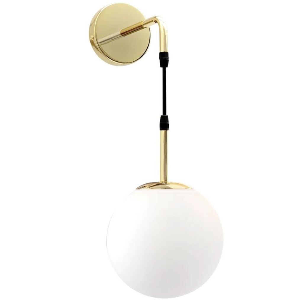 

Настенный светильник Toollight App653-1W Ball Gold, 1 источник света E27, 20X65см Toolight, золото