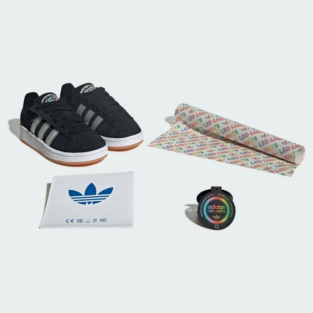 Детские кроссовки Campus 00s LED Lights / CAMPUS 00s LED LIGHTS CF EL C Adidas, black — фото 3