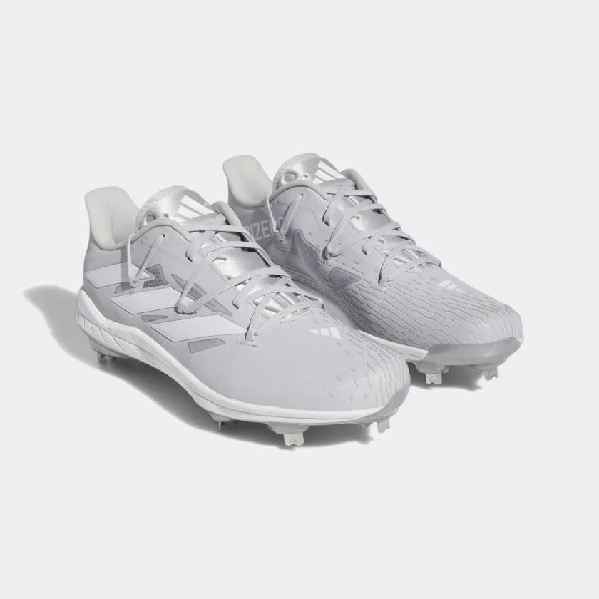 Мужские кроссовки Adidas Adizero Afterburner 9, светло-серый/белый/серебристый — фото 4