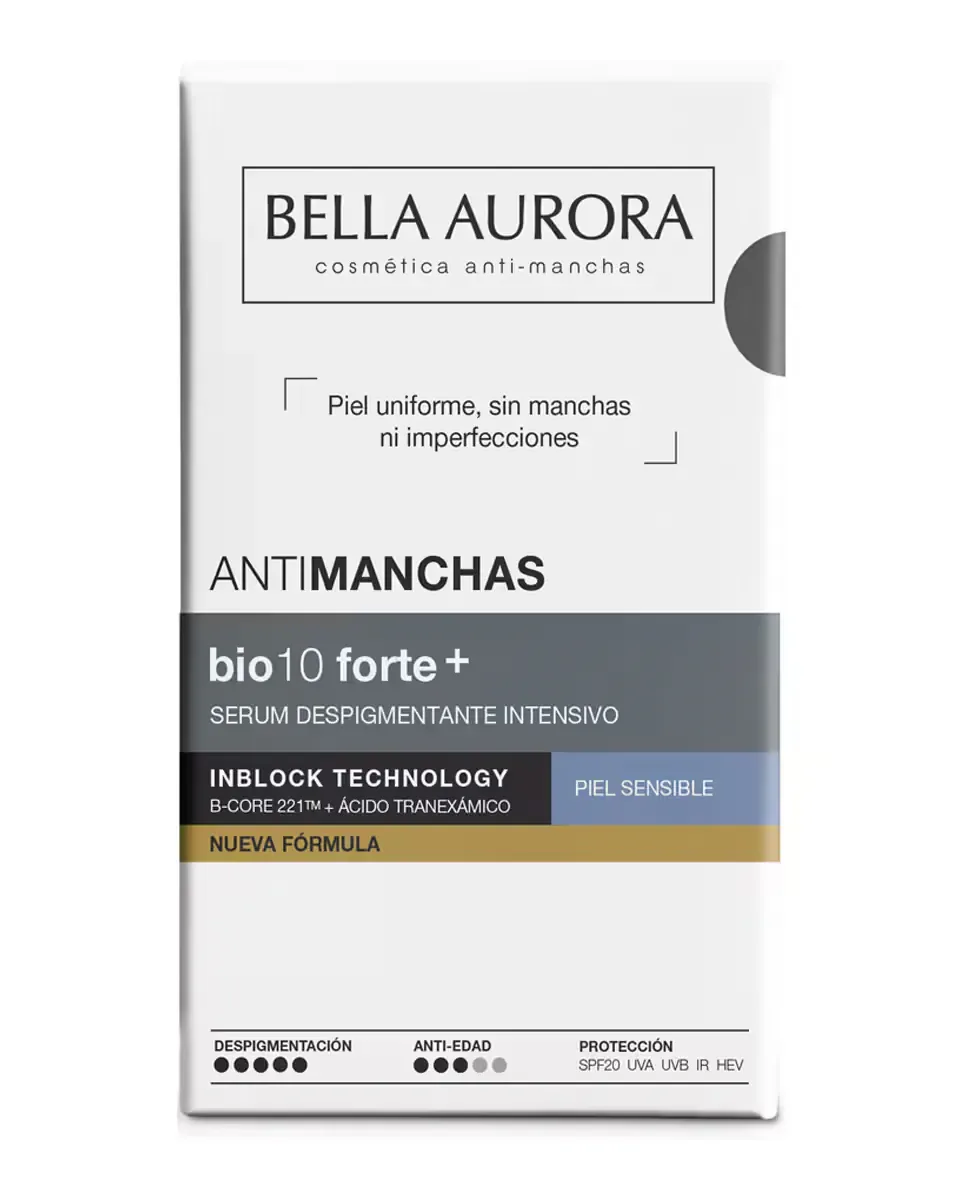 Крем для лица SPF BELLA AURORA Интенсивное отбеливающее средство Bio10 Forte для чувствительной кожи — фото 4