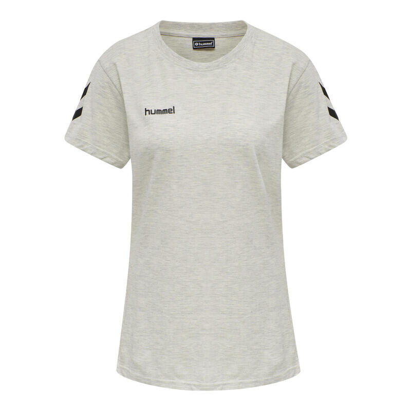 

Футболка Hmlgo женская мультиспорт HUMMEL, цвет weiss