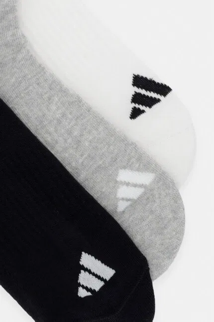 Носки 3 шт Adidas, серый — фото 2