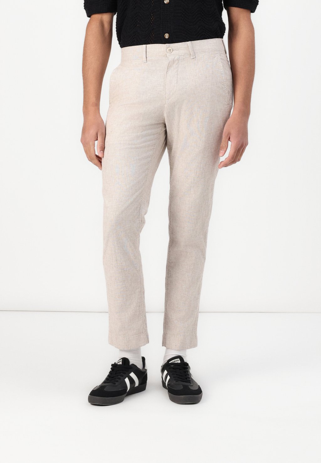

Брюки STRAIGHT Abercrombie & Fitch, бежевый