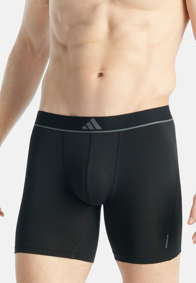 Длинные шорты / брюки 6-pack active micro flex eco Adidas, черный — фото 2