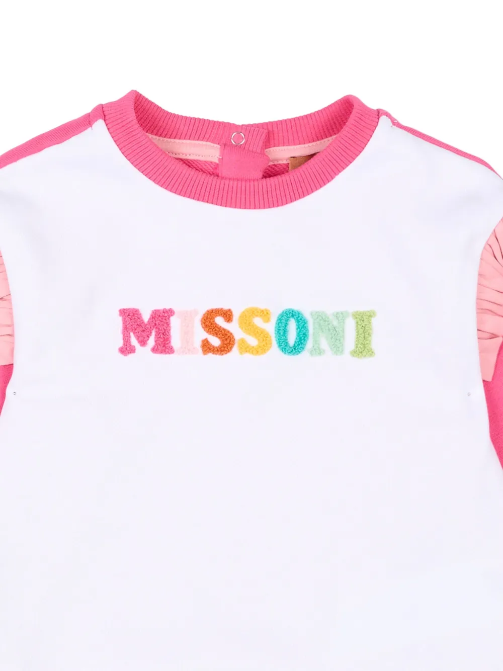 Толстовка с оборками Missoni Kids, розовый — фото 3