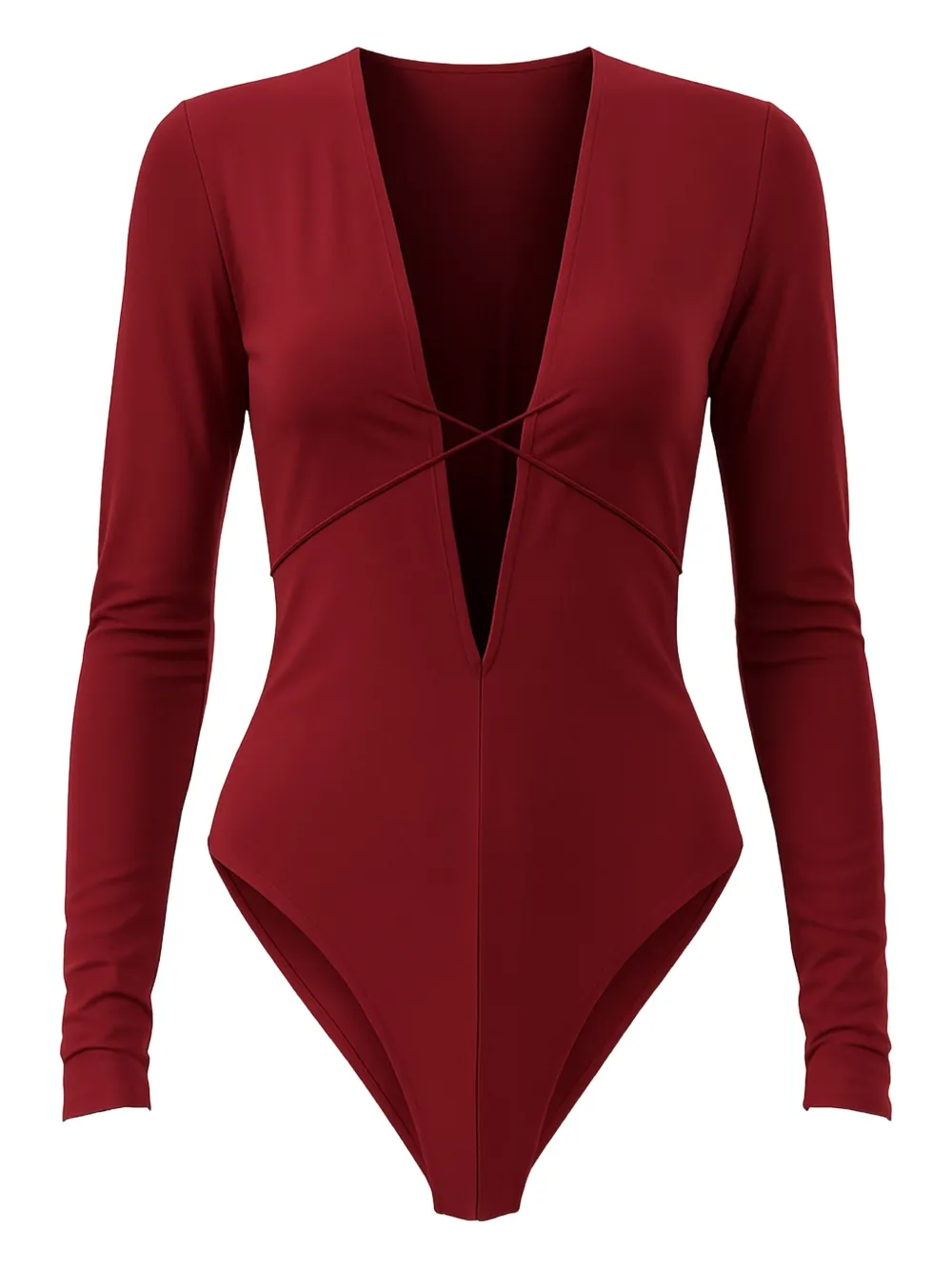 

Боди с длинными рукавами Martin Amazuìn, красный