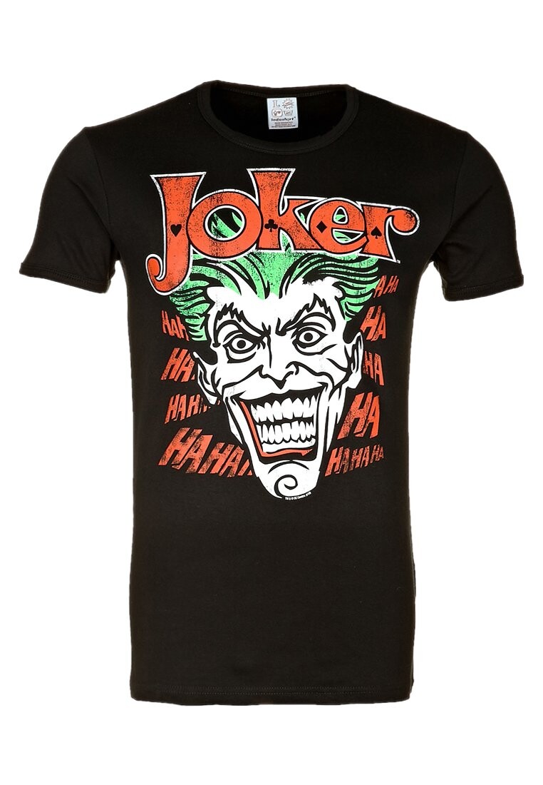 

Футболка с принтом BATMAN JOKER LOGOSHIRT, цвет black