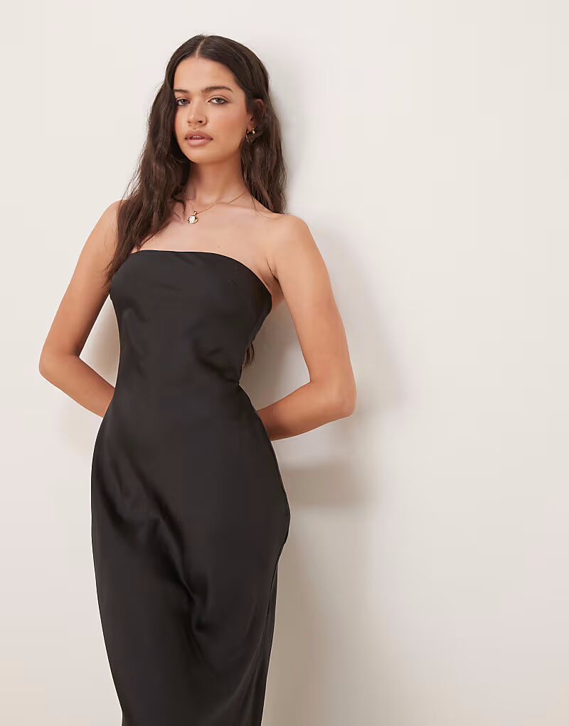 

Платье OMNES Amdra Satin Maxi черного цвета
