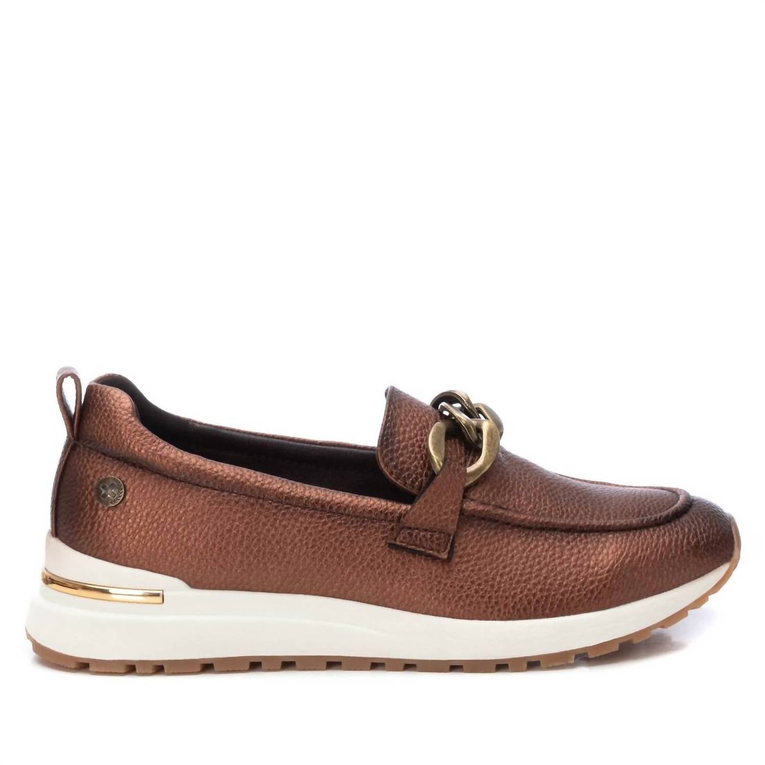 Женские мокасины Mmoccasins Shoes In Bronze Xti