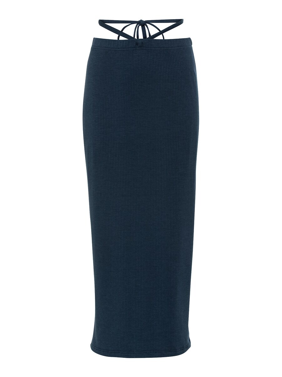 

Юбка миди LSCN by LASCANA Skirt, темно-синий