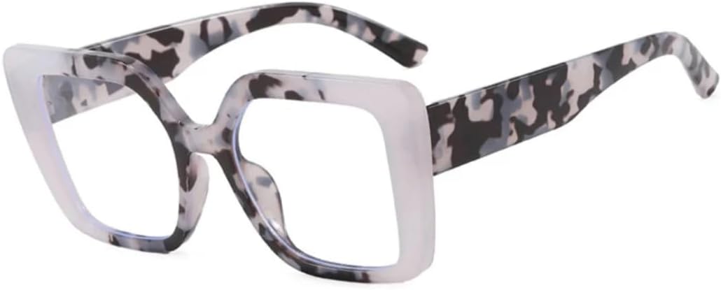 

Солнцезащитные очки с защитой от УФ-излучения UV400 | Яркий леопардовый принт "кошачий глаз" | Прозрачные | Для женщин и мужчин | Для занятий спортом на открытом воздухе и вождения LXLHWN, White