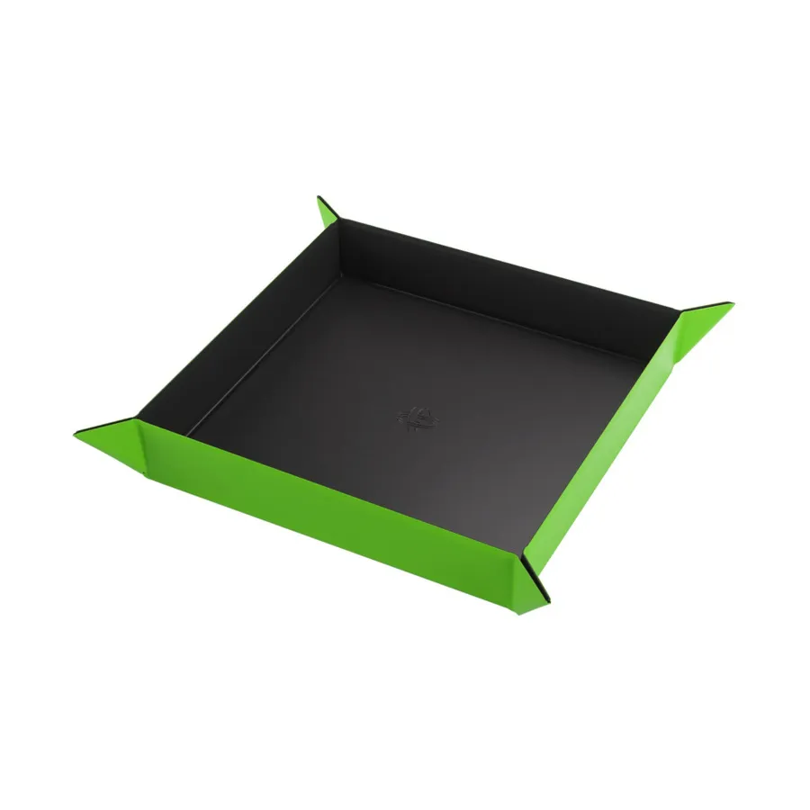 

Квадратный магнитный лоток для игральных костей - черный/зеленый, Dice Trays (GameGenic)