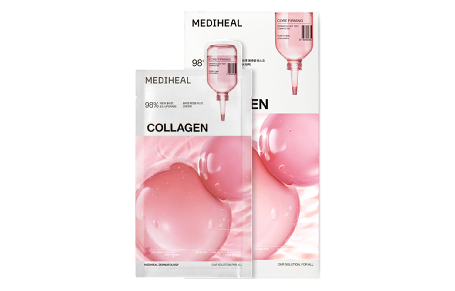 

MEIDIHUIER Коллагеновые яичные увлажняющие маски для лица, увлажнение и гидратация для всех типов кожи, 10 штук MEDIHEAL, 10 tablets