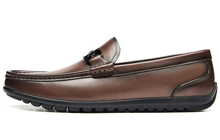 

Туфли Men"s Casual Men Low-Top Brown Kangnai