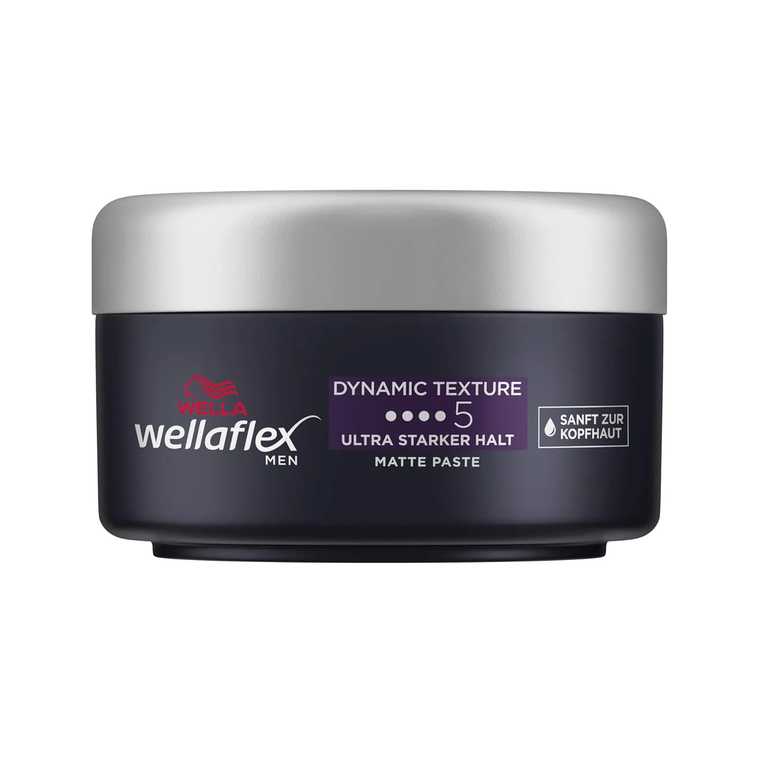 Мужская матирующая паста для укладки «Wellaflex Men Dynamic Texture» от Wellaflex Wellaflex, Blue