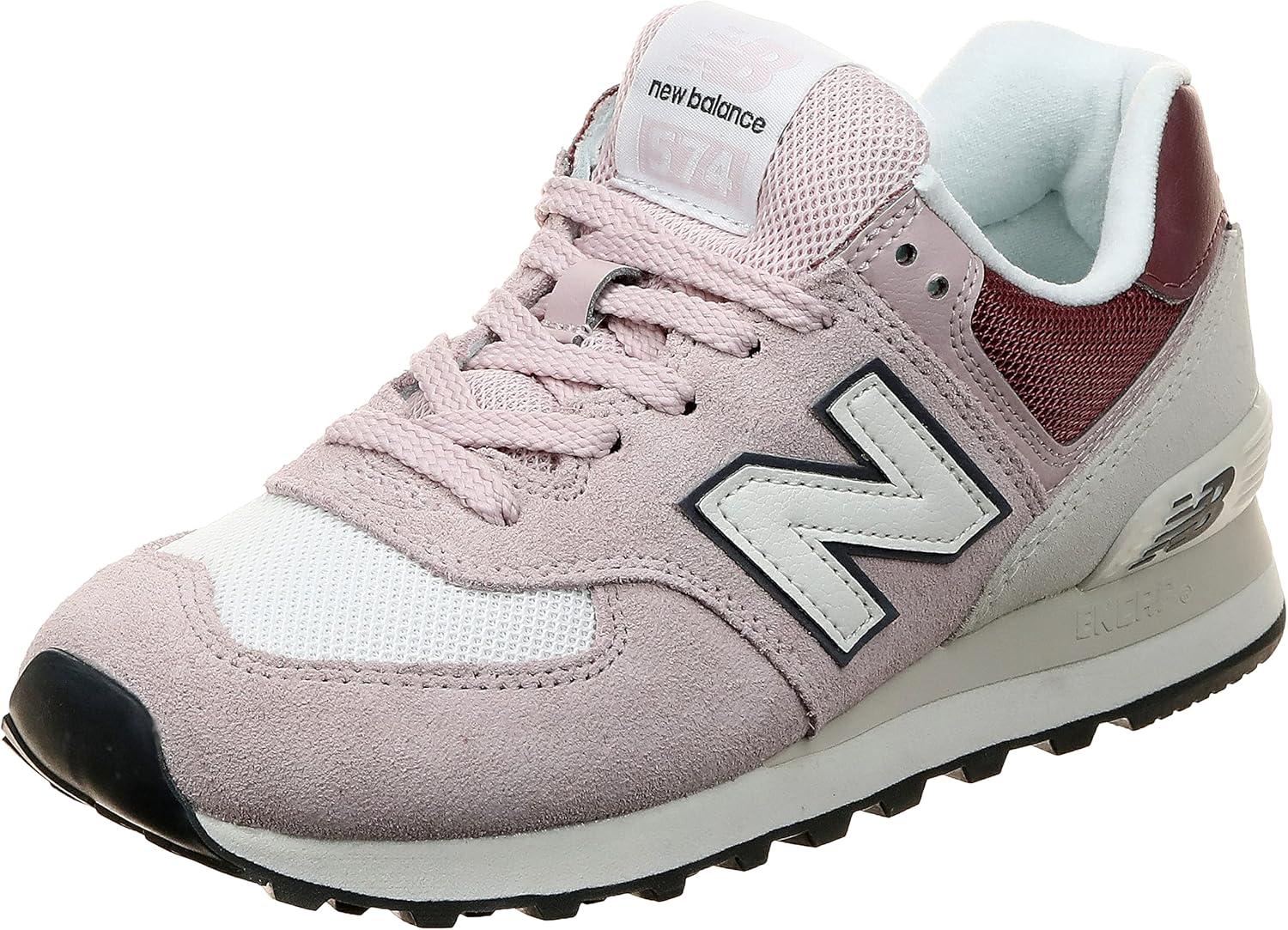 

Кроссовки New Balance Unisex-Adult 574 V2, желтый/розовый