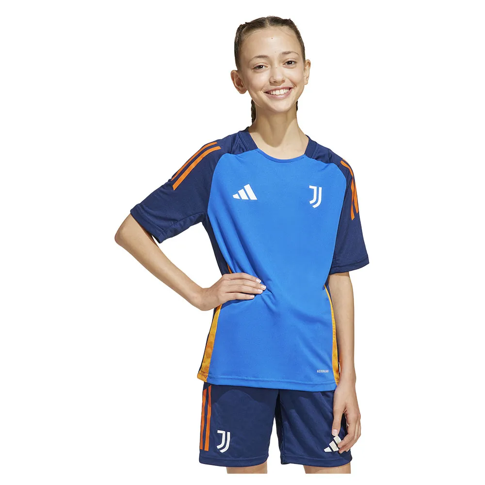 

Футболка с коротким рукавом adidas Juventus 24/25 Tiro Competition training junior, синий
