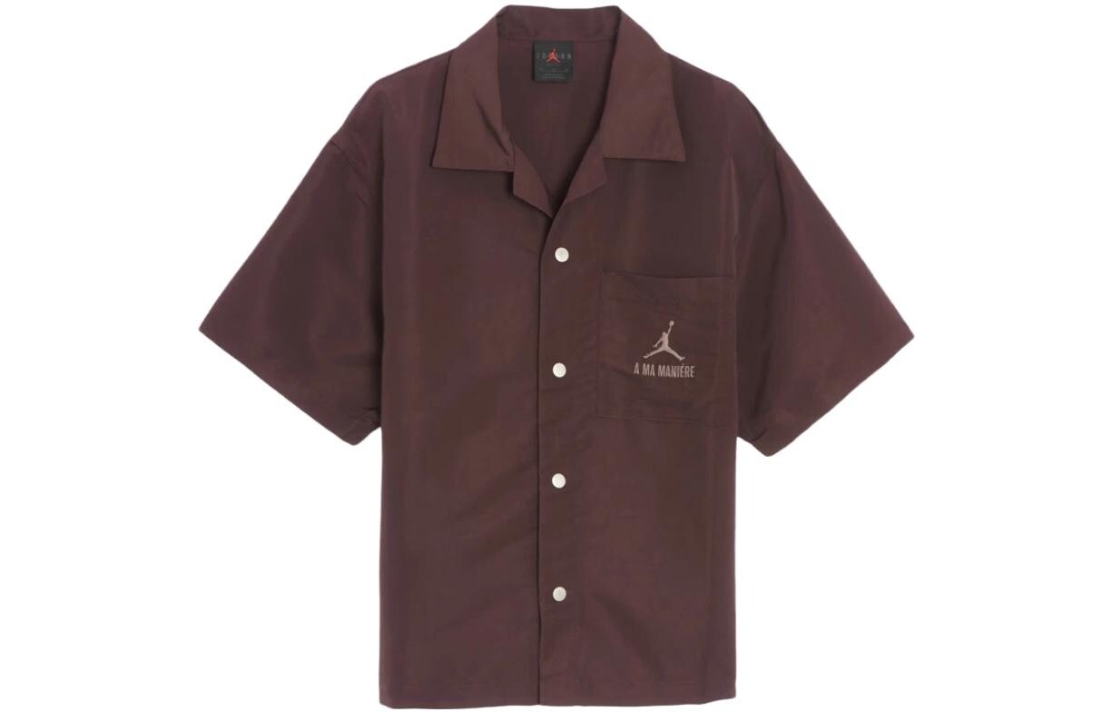 

Утепленная рубашка Jordan x A Ma Maniere (размеры Азии) Красное дерево, красный