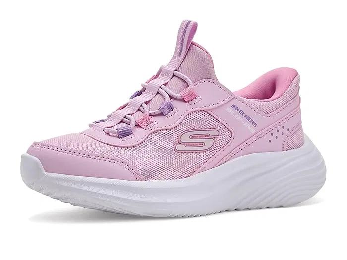 Кроссовки с технологией Hands Free Slip-In Bounder Pro SKECHERS KIDS, Light Pink