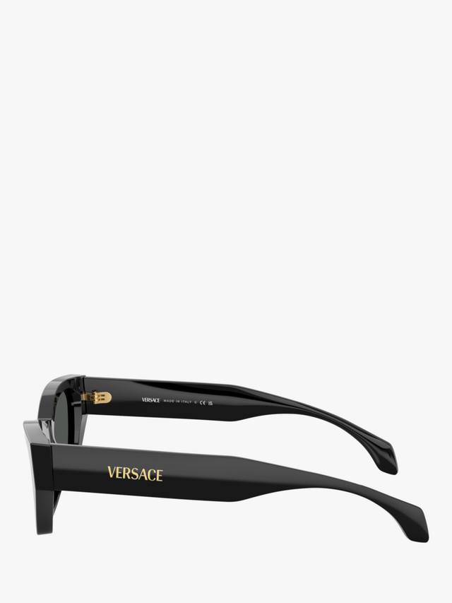 VE4488U женские солнцезащитные очки Cat's Eye Versace, Black/Grey — фото 3