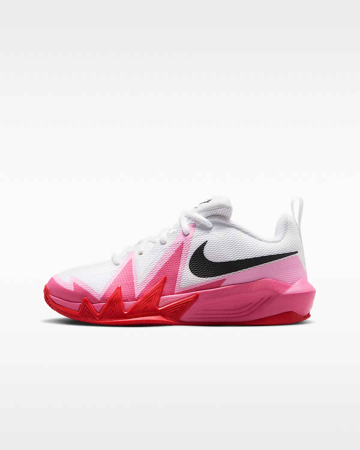 Кроссовки баскетбольные Nike S.T. Dynamite для старших детей, White/Tropical Pink/Pinksicle/Black