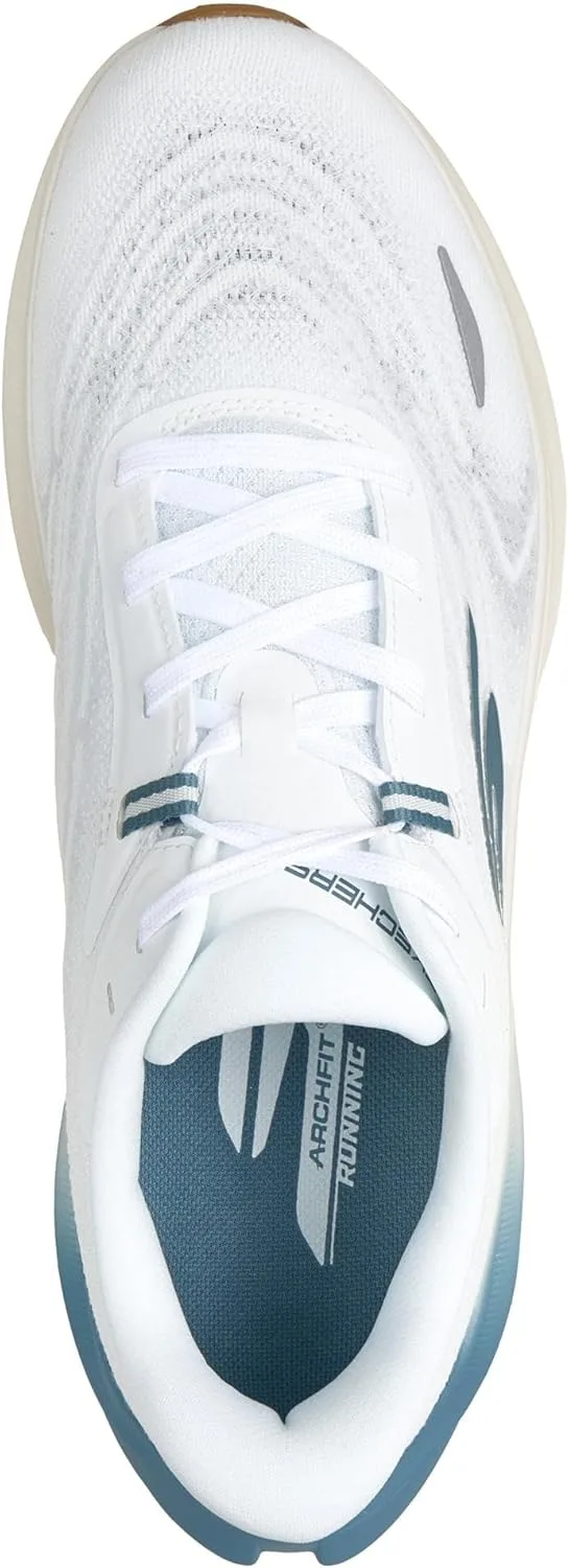 Мужские кроссовки Skechers Go Run Ride 12, бело-голубые — фото 3