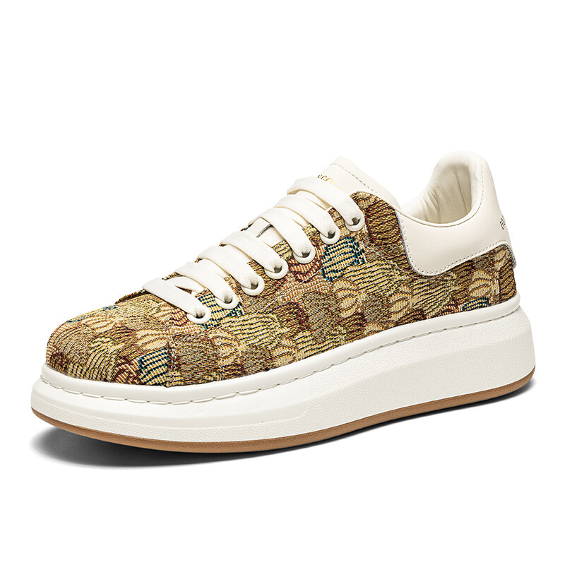 Кроссовки ENRICO COVERI Skateboarding Shoes Men Low-top, черный/серый — фото 2