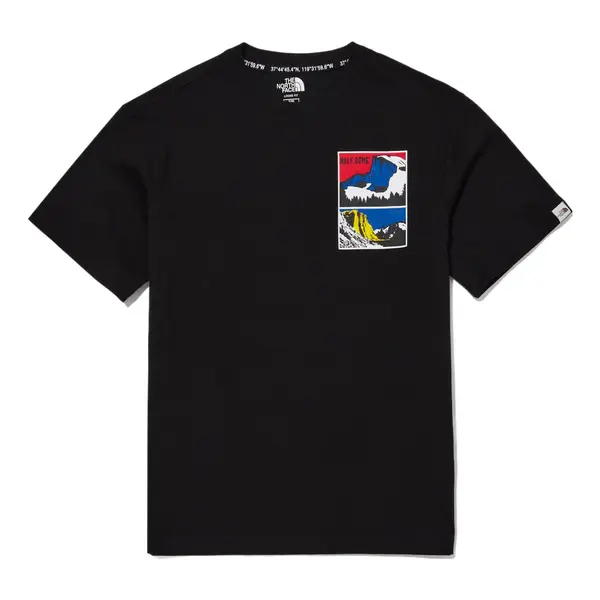 

Футболка graphic t-shirt 'black' The North Face, черный