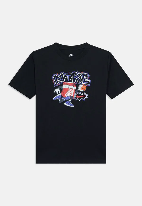 Футболка свободного кроя с принтом в стиле унисекс Nike Sportswear, Black — фото 3