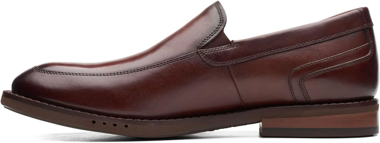 Туфли Clarks Un Hugh Step, 3-Brown Leather