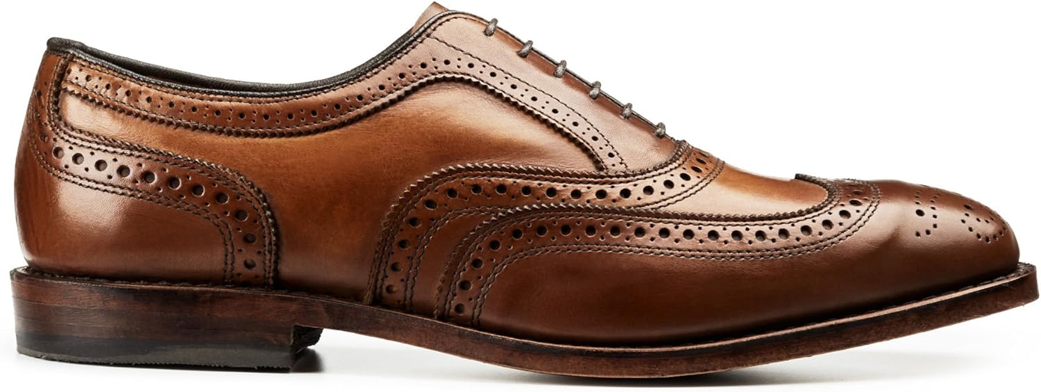 Мужские ботинки Allen Edmonds McAllister Wing Tip, Walnut — фото 4