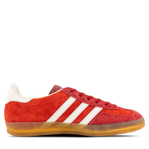 Кроссовки газель для помещений Adidas, бордовый — фото 2