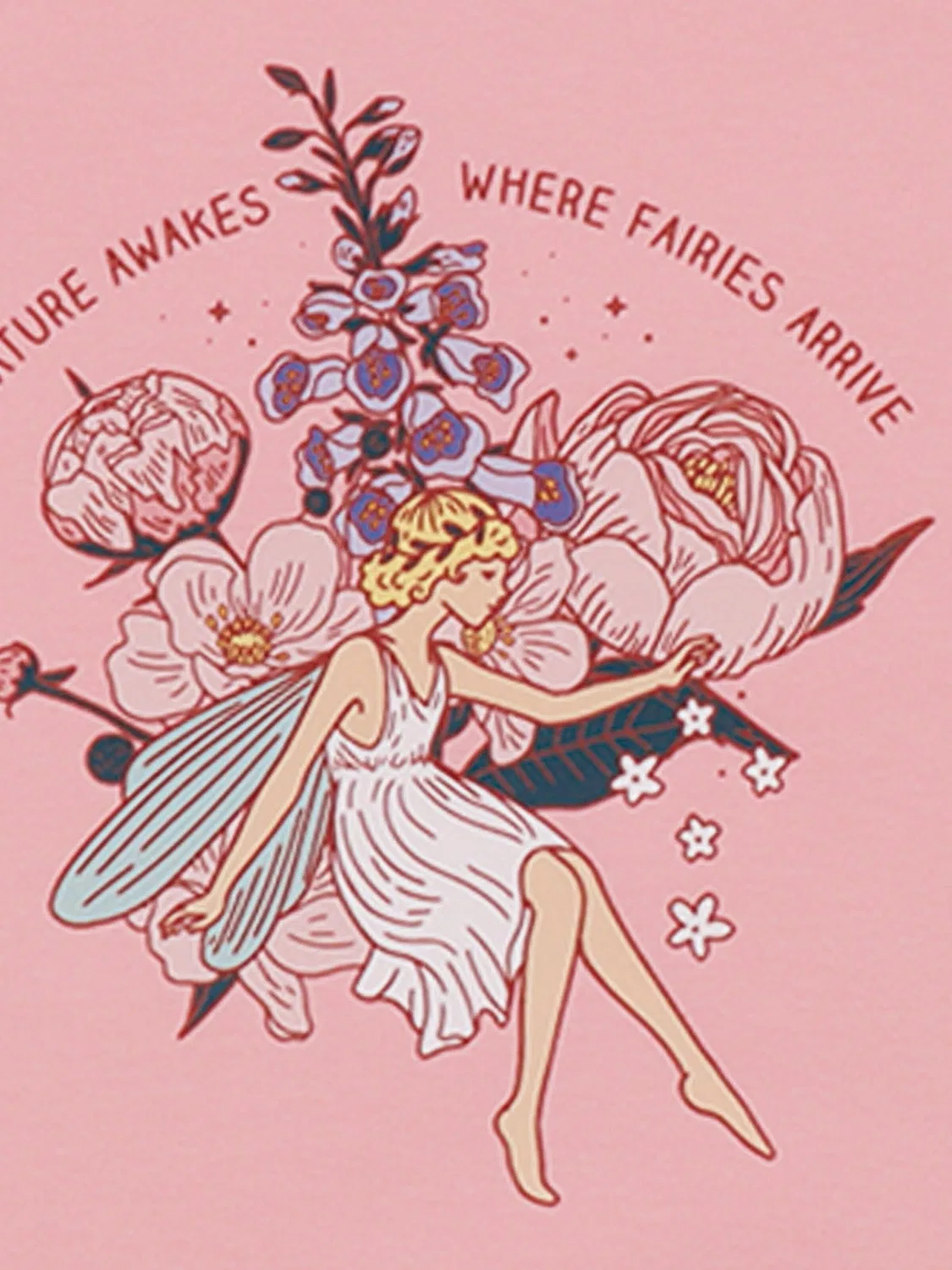Толстовка 'Walkiddy - Fairies and Flowers' Walkiddy, Rose — фото 3