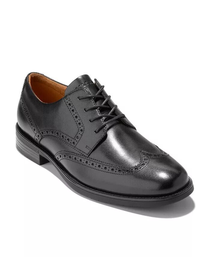 

Мужские туфли Bedford Wingtip Lace-Up Cole Haan, черный