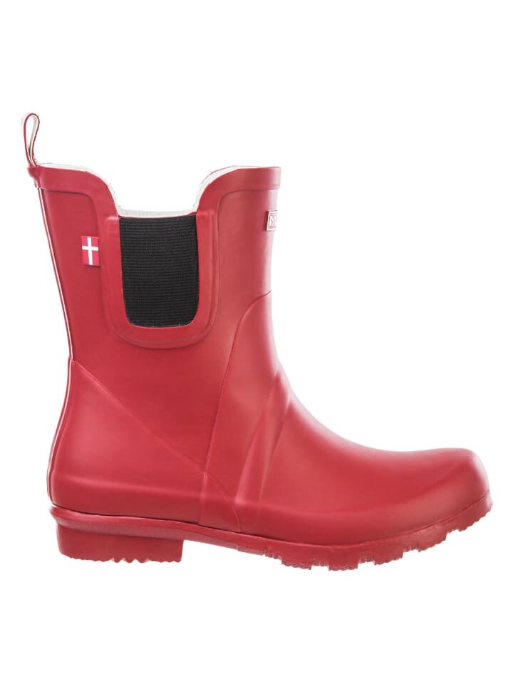 Резиновые сапоги Mols Rubberboots Suburbs, цвет 4092 Haute Red — фото 3