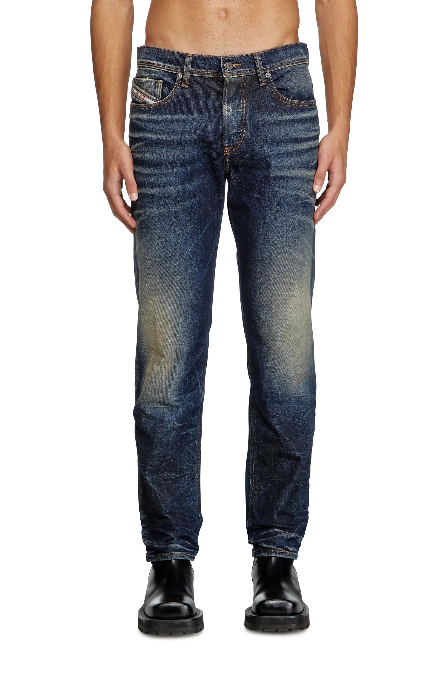 Мужские джинсовые брюки 2023 D-FINITIVE Diesel, Indigo Blue