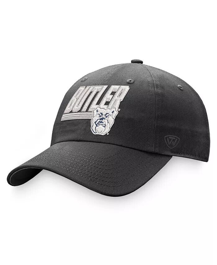 

Мужская угольная регулируемая шляпа Butler Bulldogs Slice Top Of The World