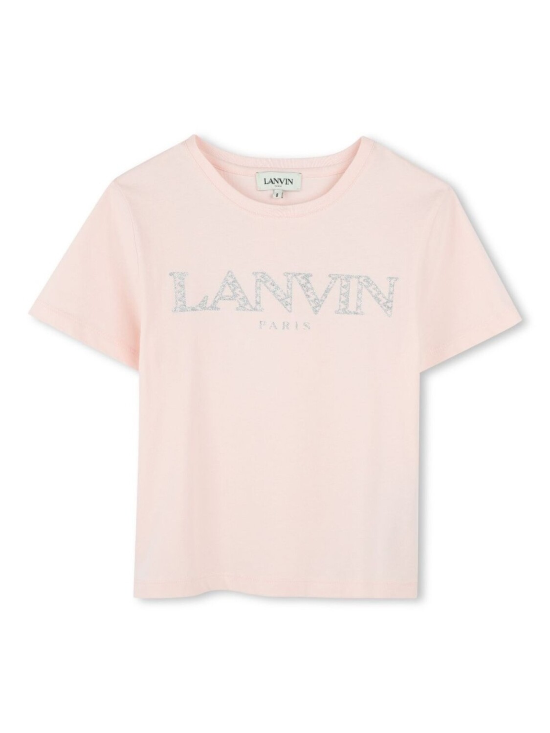 

Lanvin Enfant футболка с логотипом, розовый