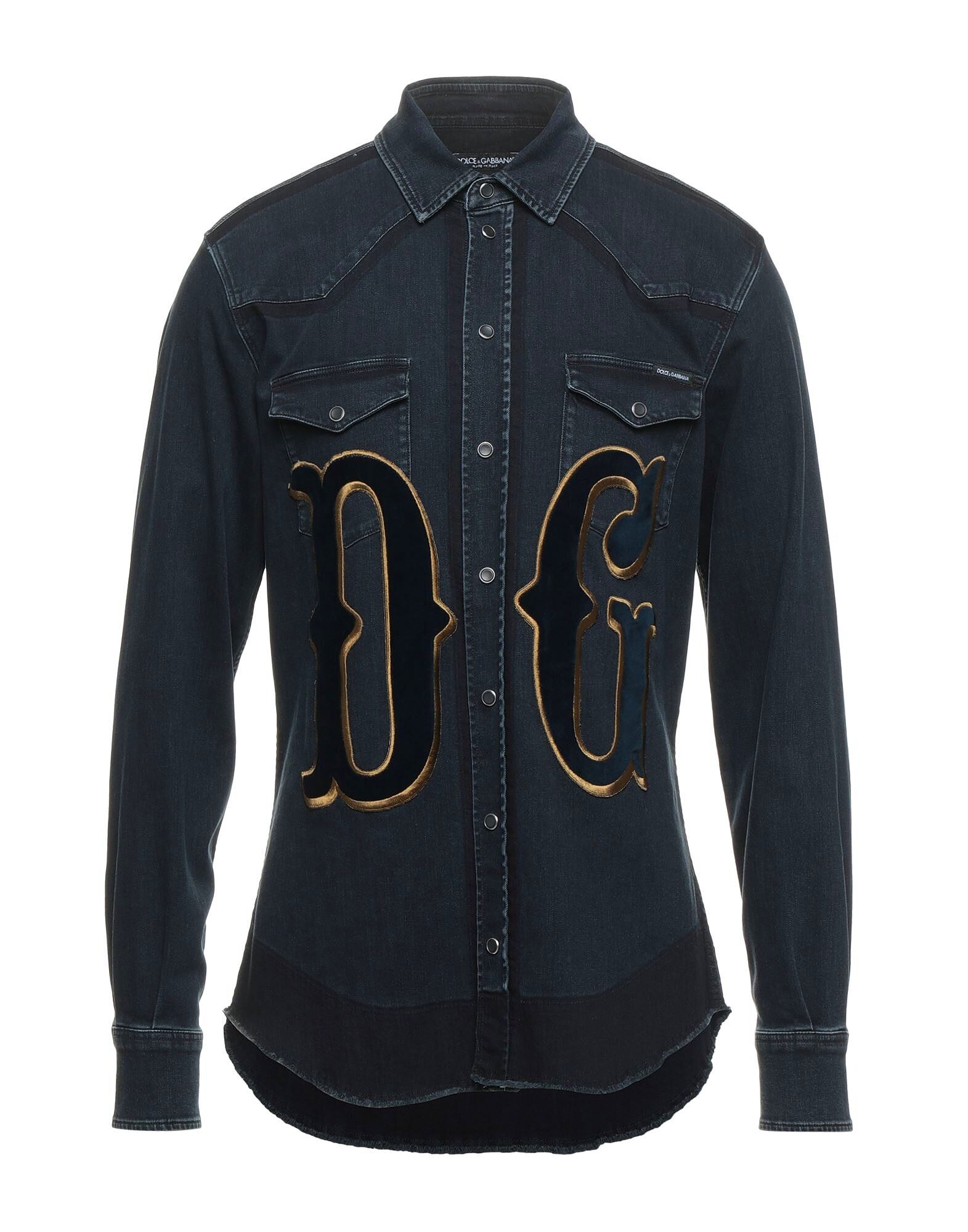 

Джинсовая рубашка Dolce&Gabbana, синий