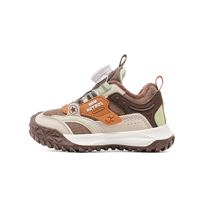 

Скользостойкие, износостойкие, с термоамортизацией мид-топ детские беговые кроссовки kids' PAW PATROL, Light Coffee