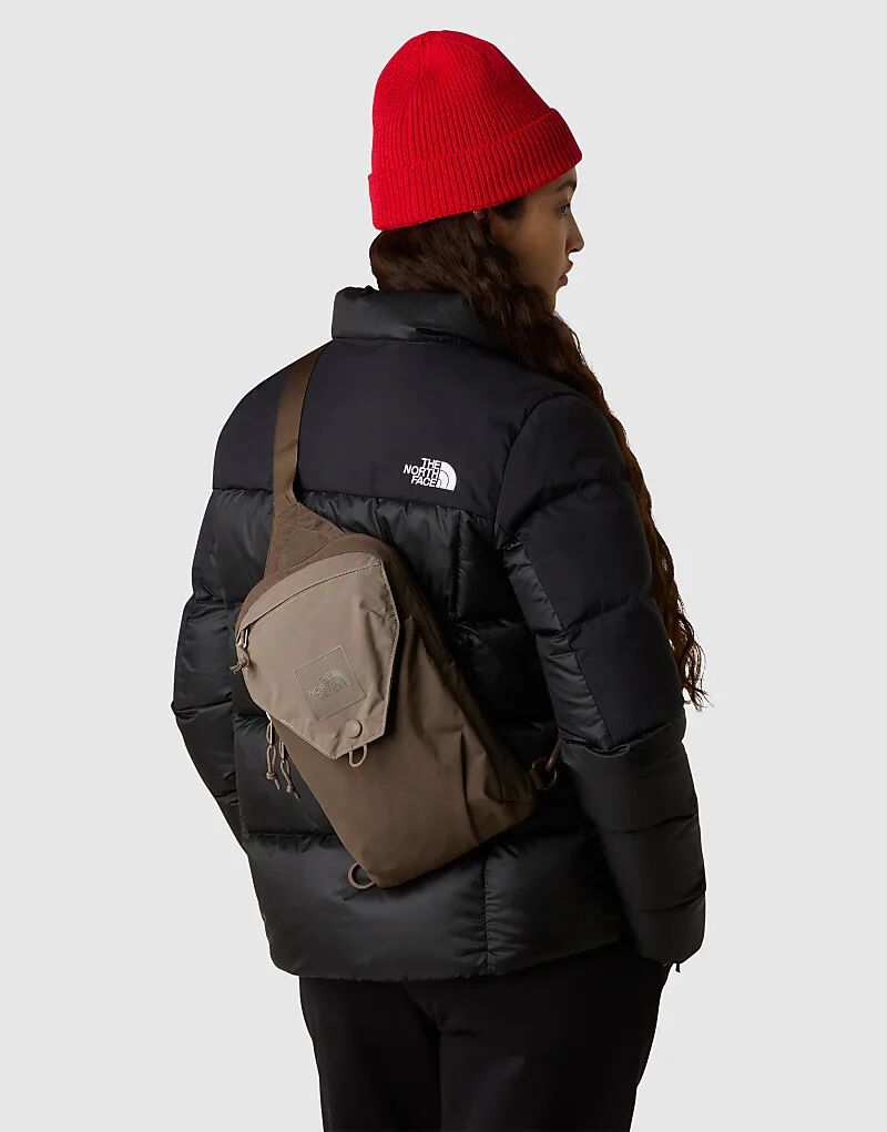 

Сумка-слинг North Face Glen Canyon в цвете мокко-коричневый/дымчатый коричневый