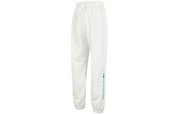 Спортивные штаны (WMNS) Nike CNY New Year's Edition Casual Pants 'White', белый — фото 2