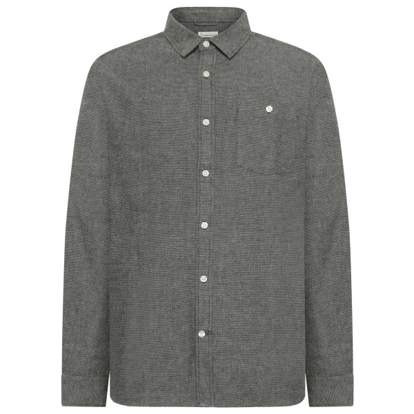 

Рубашка с зигзагообразной структурой твила. Knowledgecotton Apparel, Forrest Night