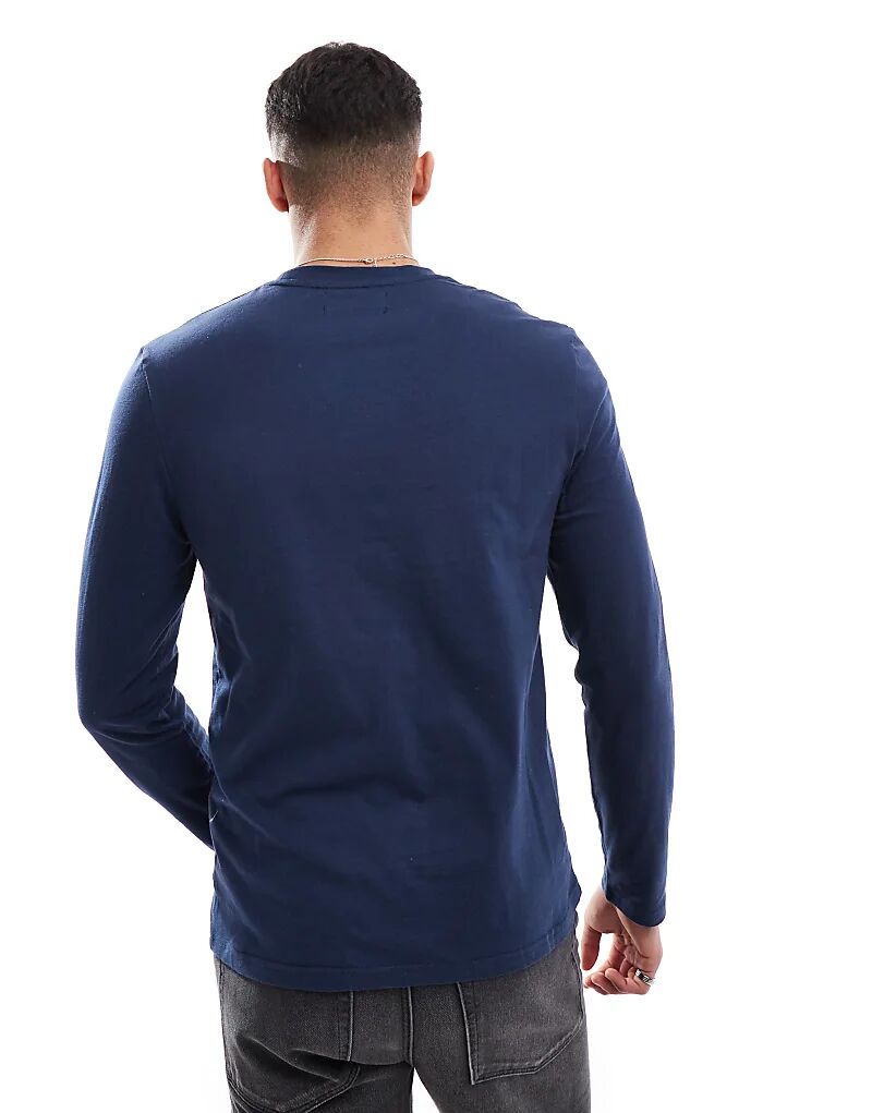 

Длинный топ DKNY Icemen темно-синего цвета