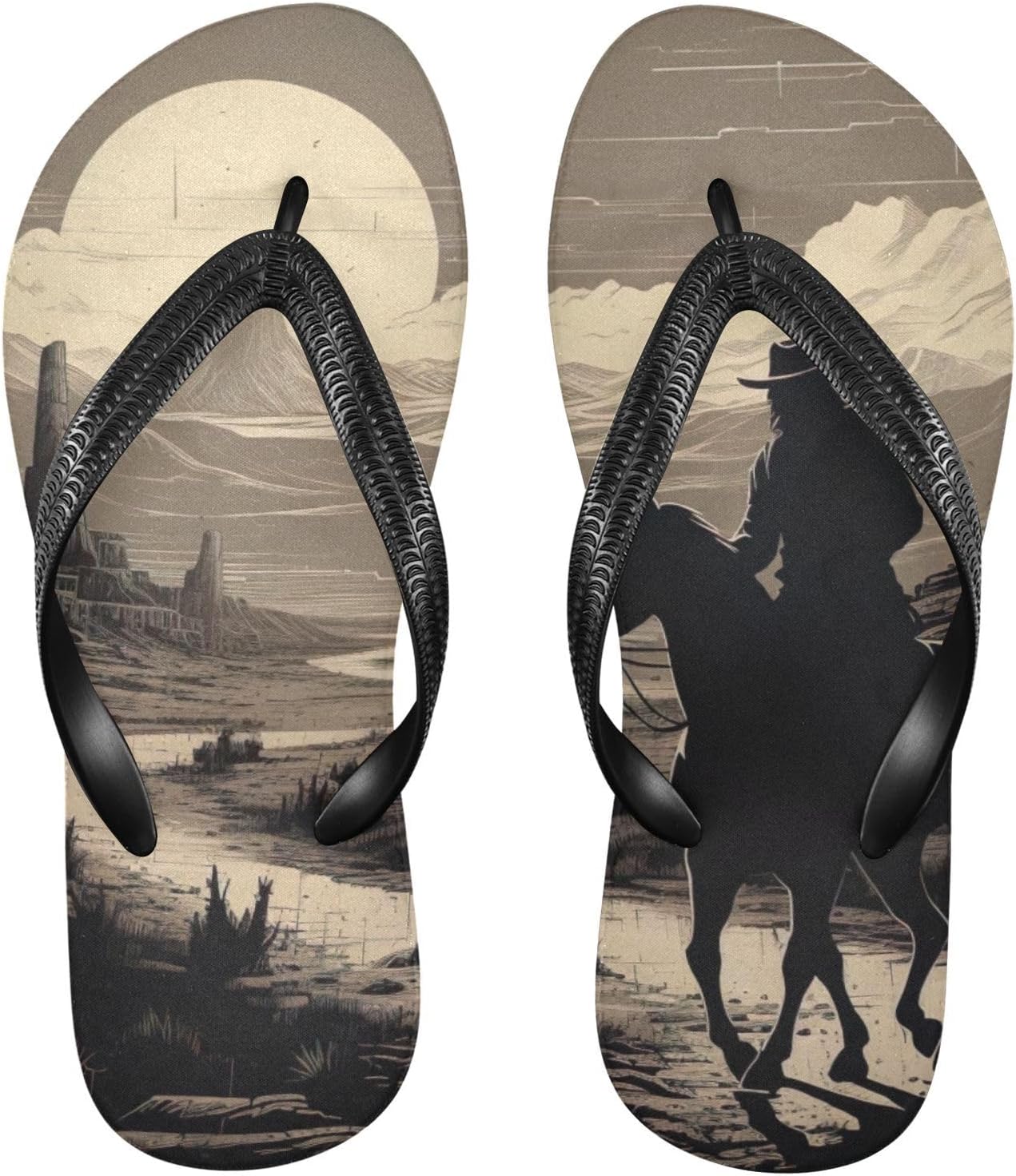 

Серые ковбойские сандалии в пустынном стиле, мужские и женские, пляжные тапочки, шлепанцы для душа - размер XS Nander