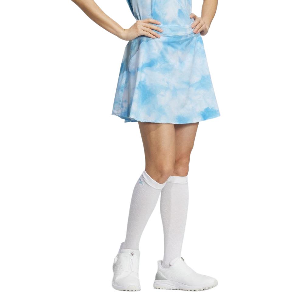 Юбка (WMNS) adidas Playgreen Graphic Skirt (Asia Sizing) 'Blue' — фото 4